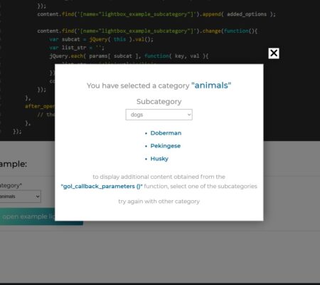 AJAX callback